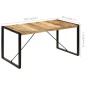 vidaXL Esstisch 160 x 80 x 75 cm Mangoholz Massiv vidaXL Esstisch 160 x 80 x 75 cm Mangoholz Massiv