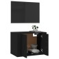 vidaXL TV-Wandschrank Schwarz 57x34,5x40 cm vidaXL TV-Wandschrank Schwarz 57x34,5x40 cm