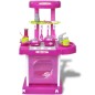 vidaXL Spielküche mit Licht und Soundeffekten Rosa vidaXL Spielküche mit Licht und Soundeffekten Rosa