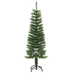 vidaXL Künstlicher Weihnachtsbaum mit Ständer Schlank 120 cm PE