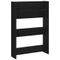 vidaXL Wand-Schuhschränke 2 Stk. Schwarz 60x18x90 cm Holzwerkstoff vidaXL Wand-Schuhschränke 2 Stk. Schwarz 60x18x90 cm Holzwerkstoff