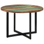 vidaXL Esstisch 110x75 cm Altholz Massivholz vidaXL Esstisch 110x75 cm Altholz Massivholz