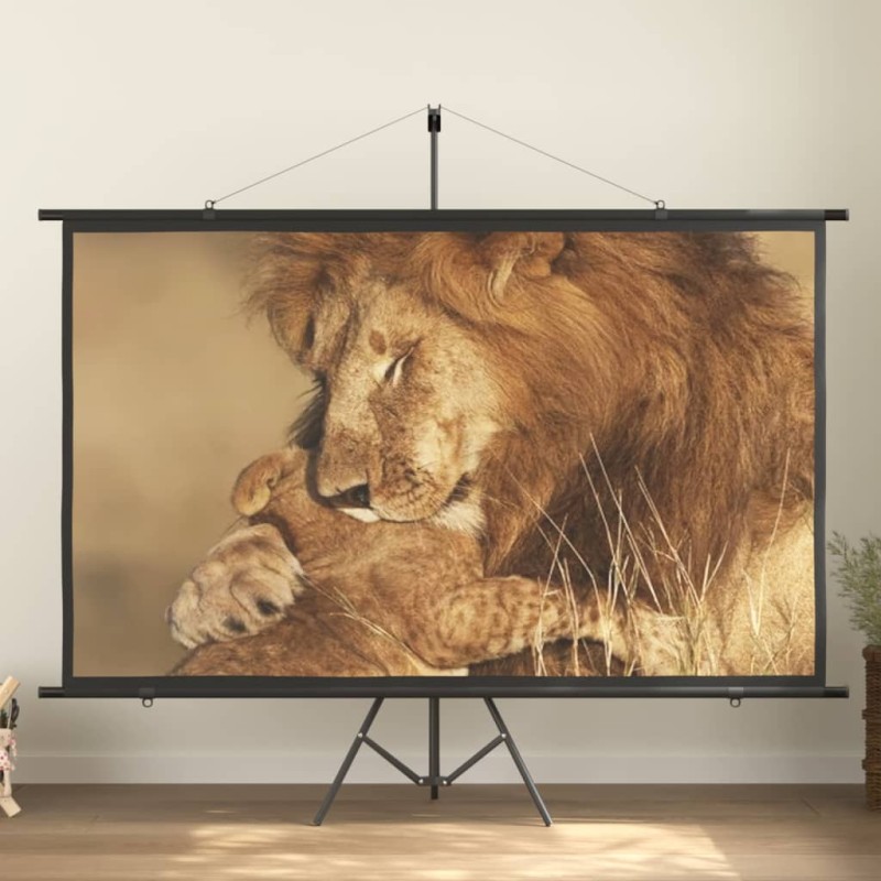 vidaXL Beamer-Leinwand mit Stativ 100" 16:9 vidaXL Beamer-Leinwand mit Stativ 100" 16:9