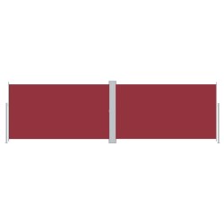 vidaXL Seitenmarkise Ausziehbar Rot 180x600 cm