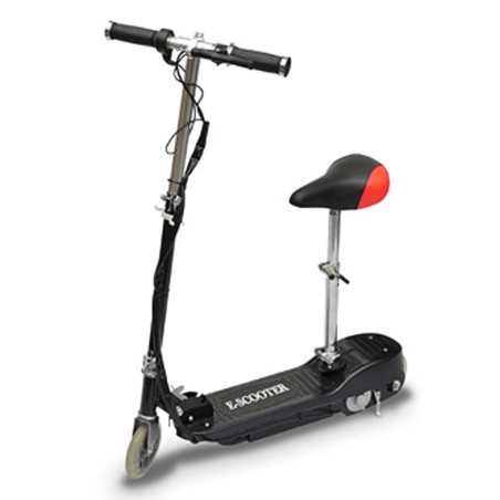 vidaXL E-Scooter mit Sitz 120 W Schwarz