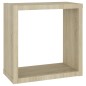 vidaXL Würfelregale 2 Stk. Sonoma-Eiche 30x15x30 cm vidaXL Würfelregale 2 Stk. Sonoma-Eiche 30x15x30 cm