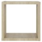 vidaXL Würfelregale 2 Stk. Sonoma-Eiche 30x15x30 cm vidaXL Würfelregale 2 Stk. Sonoma-Eiche 30x15x30 cm