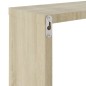 vidaXL Würfelregale 2 Stk. Sonoma-Eiche 30x15x30 cm vidaXL Würfelregale 2 Stk. Sonoma-Eiche 30x15x30 cm