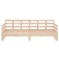 vidaXL Tagesbett Ausziehbar Massivholz Kiefer 2x(80x200) cm vidaXL Tagesbett Ausziehbar Massivholz Kiefer 2x(80x200) cm
