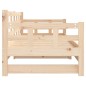 vidaXL Tagesbett Ausziehbar Massivholz Kiefer 2x(80x200) cm vidaXL Tagesbett Ausziehbar Massivholz Kiefer 2x(80x200) cm