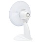 vidaXL Tischventilator 3 Geschwindigkeiten 30 cm 40 W Weiß vidaXL Tischventilator 3 Geschwindigkeiten 30 cm 40 W Weiß