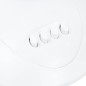 vidaXL Tischventilator 3 Geschwindigkeiten 30 cm 40 W Weiß vidaXL Tischventilator 3 Geschwindigkeiten 30 cm 40 W Weiß