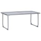 vidaXL 4-tlg. Garten-Lounge-Set Stoff und Stahl Taupe vidaXL 4-tlg. Garten-Lounge-Set Stoff und Stahl Taupe