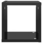 vidaXL Würfelregale 4 Stk. Hochglanz-Schwarz 22x15x22 cm vidaXL Würfelregale 4 Stk. Hochglanz-Schwarz 22x15x22 cm