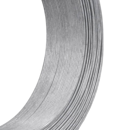 vidaXL Zaun-Bindedraht 250 m 1,4 mm Stahl