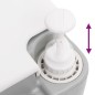 vidaXL Camping-Toilette Tragbar Grau und Weiß 20+10 L HDPE vidaXL Camping-Toilette Tragbar Grau und Weiß 20+10 L HDPE