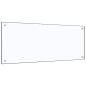 vidaXL Küchenrückwand Transparent 100×40 cm Hartglas vidaXL Küchenrückwand Transparent 100×40 cm Hartglas