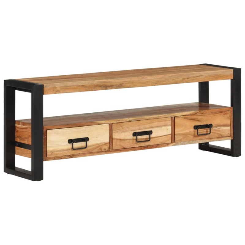 vidaXL TV-Schrank 120x30x45 cm Massivholz Akazie vidaXL TV-Schrank 120x30x45 cm Massivholz Akazie