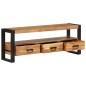 vidaXL TV-Schrank 120x30x45 cm Massivholz Akazie vidaXL TV-Schrank 120x30x45 cm Massivholz Akazie