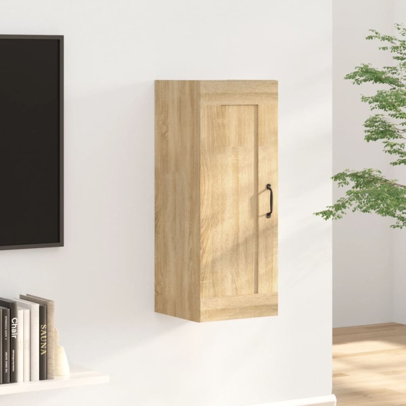 vidaXL Hängeschrank Sonoma-Eiche 35x34x90 cm Holzwerkstoff vidaXL Hängeschrank Sonoma-Eiche 35x34x90 cm Holzwerkstoff