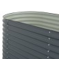 vidaXL Garten-Hochbeet 240 x 80 x 81 cm Verzinkter Stahl Grau vidaXL Garten-Hochbeet 240 x 80 x 81 cm Verzinkter Stahl Grau