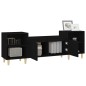 vidaXL TV-Schrank Schwarz 160x35x55 cm Holzwerkstoff vidaXL TV-Schrank Schwarz 160x35x55 cm Holzwerkstoff