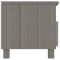 vidaXL TV-Schrank HAMAR Hellgrau 106x40x40 cm Massivholz Kiefer vidaXL TV-Schrank HAMAR Hellgrau 106x40x40 cm Massivholz Kiefer