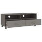 vidaXL TV-Schrank HAMAR Hellgrau 106x40x40 cm Massivholz Kiefer vidaXL TV-Schrank HAMAR Hellgrau 106x40x40 cm Massivholz Kiefer