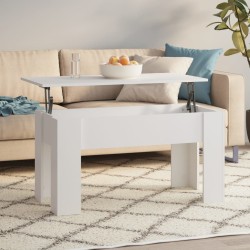 vidaXL Couchtisch Weiß 101x49x52 cm Holzwerkstoff