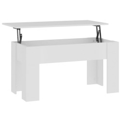 vidaXL Couchtisch Weiß 101x49x52 cm Holzwerkstoff