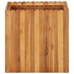 vidaXL Garten-Hochbeet 50 x 50 x 50 cm Massivholz Akazie