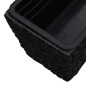 vidaXL Pflanzkübel 2 Stk. Wasserhyazinthe Schwarz vidaXL Pflanzkübel 2 Stk. Wasserhyazinthe Schwarz