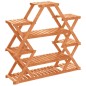 vidaXL Blumenständer 110x25x105 cm Massivholz Tanne vidaXL Blumenständer 110x25x105 cm Massivholz Tanne