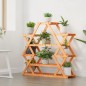 vidaXL Blumenständer 110x25x105 cm Massivholz Tanne vidaXL Blumenständer 110x25x105 cm Massivholz Tanne