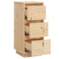 vidaXL Sideboards 2 Stk. 32x34x75 cm Massivholz Kiefer vidaXL Sideboards 2 Stk. 32x34x75 cm Massivholz Kiefer