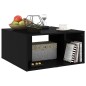 vidaXL Couchtische 4 Stk. Hochglanz-Schwarz 33x33x33 cm Holzwerkstoff vidaXL Couchtische 4 Stk. Hochglanz-Schwarz 33x33x33 cm Holzwerkstoff