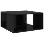 vidaXL Couchtische 4 Stk. Hochglanz-Schwarz 33x33x33 cm Holzwerkstoff vidaXL Couchtische 4 Stk. Hochglanz-Schwarz 33x33x33 cm Holzwerkstoff