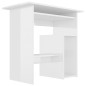 vidaXL Schreibtisch Hochglanz-Weiß 80x45x74 cm Holzwerkstoff vidaXL Schreibtisch Hochglanz-Weiß 80x45x74 cm Holzwerkstoff