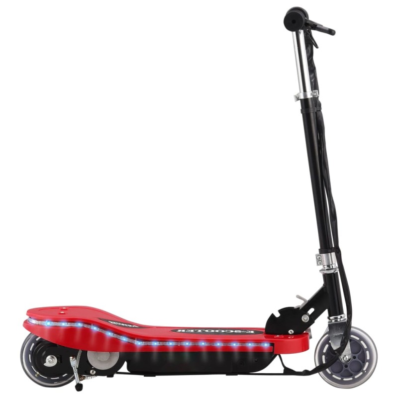 vidaXL E-Scooter mit LED 120 W Rot vidaXL E-Scooter mit LED 120 W Rot