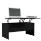vidaXL Couchtisch Schwarz 102x50,5x46,5 cm Holzwerkstoff