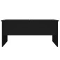 vidaXL Couchtisch Schwarz 102x50,5x46,5 cm Holzwerkstoff