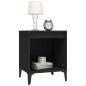 vidaXL Nachttische 2 Stk. Schwarz 40x35x50 cm vidaXL Nachttische 2 Stk. Schwarz 40x35x50 cm