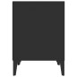 vidaXL Nachttische 2 Stk. Schwarz 40x35x50 cm vidaXL Nachttische 2 Stk. Schwarz 40x35x50 cm