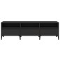 vidaXL TV-Schrank Schwarz 150x30x44,5 cm Holzwerkstoff vidaXL TV-Schrank Schwarz 150x30x44,5 cm Holzwerkstoff