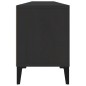 vidaXL TV-Schrank Schwarz 150x30x44,5 cm Holzwerkstoff vidaXL TV-Schrank Schwarz 150x30x44,5 cm Holzwerkstoff