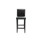 vidaXL Barhocker 2 Stk. Schwarz Kunstleder vidaXL Barhocker 2 Stk. Schwarz Kunstleder