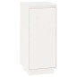 vidaXL Schuhschrank Weiß 35x35x80 cm Massivholz Kiefer vidaXL Schuhschrank Weiß 35x35x80 cm Massivholz Kiefer