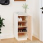 vidaXL Schuhschrank Weiß 35x35x80 cm Massivholz Kiefer vidaXL Schuhschrank Weiß 35x35x80 cm Massivholz Kiefer