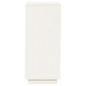 vidaXL Schuhschrank Weiß 35x35x80 cm Massivholz Kiefer vidaXL Schuhschrank Weiß 35x35x80 cm Massivholz Kiefer