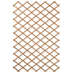 Nature Garten-Rankgitter 50x150 cm Holz Natur 